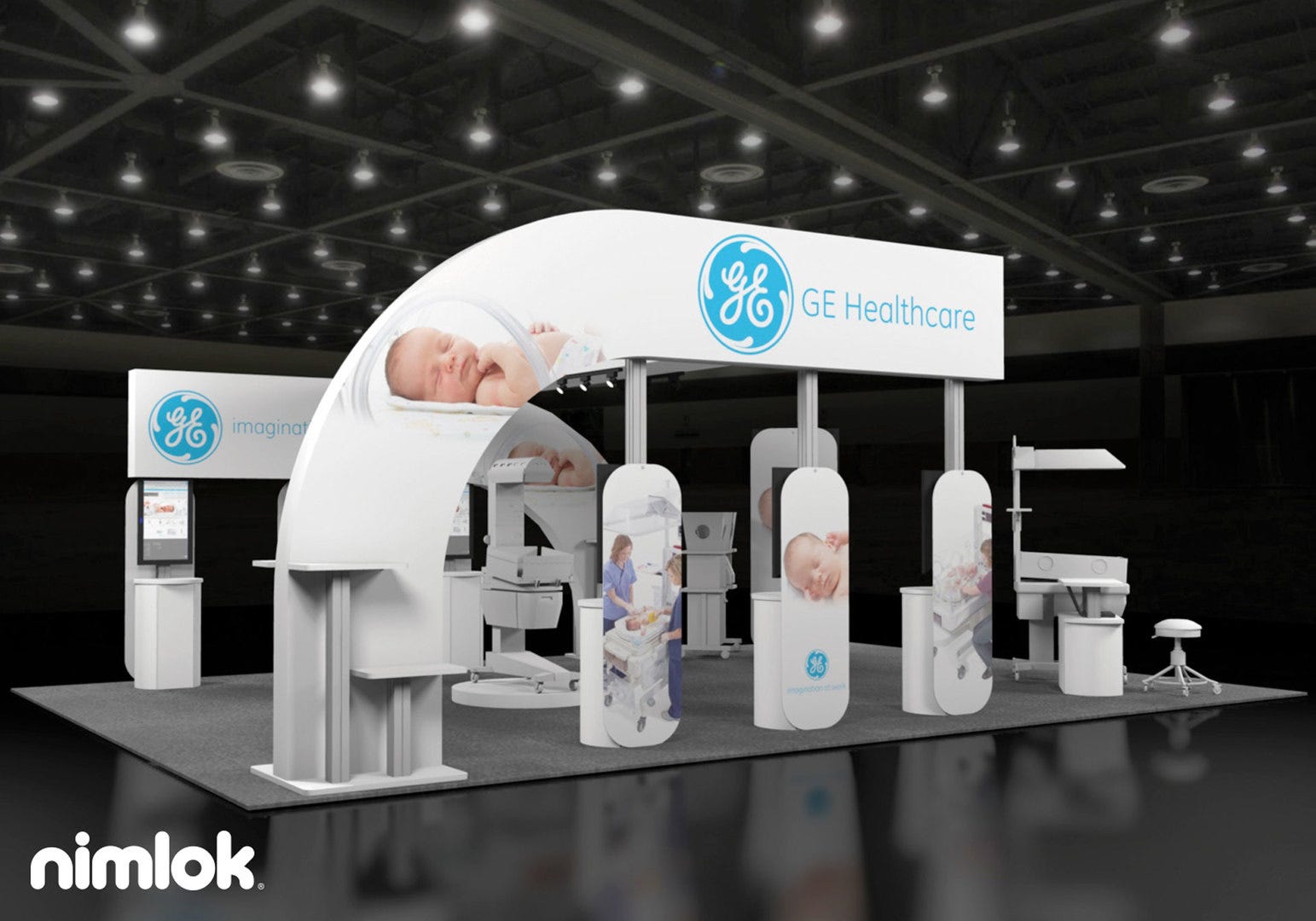 GE Healthcare 20x30 Island